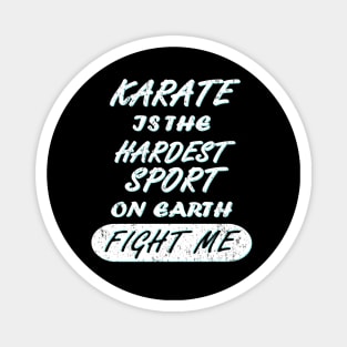 Karate Girls Women Taekwondo Gift Magnet